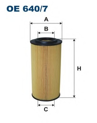 Mann Filter HU7212X Filtre /à huile
