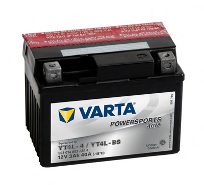 Стартерная аккумуляторная батарея VARTA 503014003A514