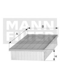 Mann-Filter Filtre à air C 4371//2 pour Peugeot Citroën