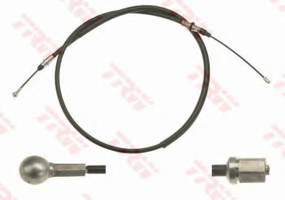 FIRSTLINE FKB2348 CABLE PARKING BRAKE Left,Rear,Right