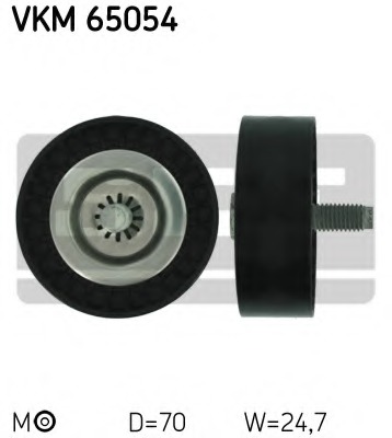 v-ribbed Belt Herth+Buss Jakoparts J1145072 Deflection//Guide Pulley