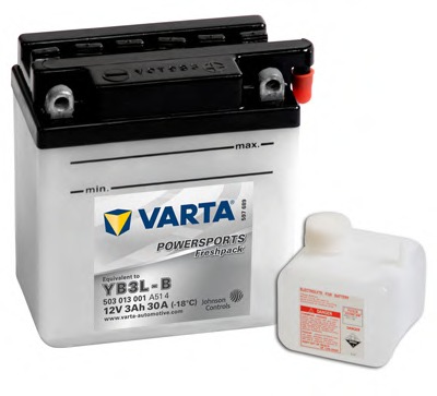 Стартерная аккумуляторная батарея VARTA 503013001A514