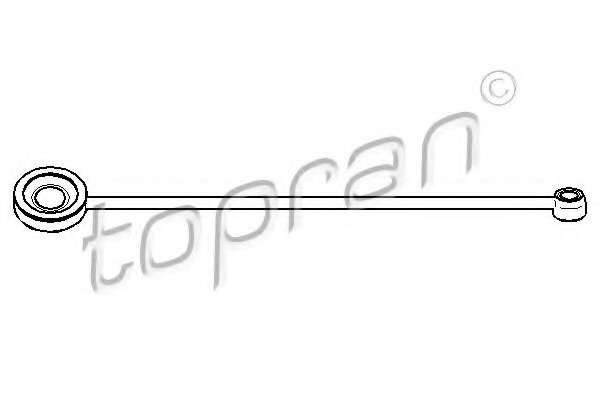 TOPRAN Selector-//Shift Rod 721 267