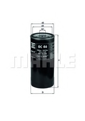 Knecht OC 46 Oil Filter