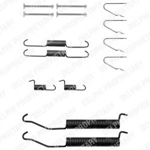 LY1308 Genuine Delphi Rear Brake Shoe Accessory Kit