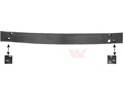 /_P1/_ VAN WEZEL Stoßfänger 5431570 TOYOTA YARIS