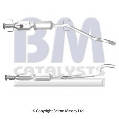BM11076H SOOT / PARTICULATE FILTER, EXHAUST SYSTEM BM CATAL
