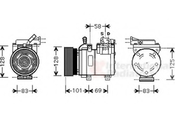 Ac Compressor For Hyundai Getz Tb Specify The Car Model In Order To Find A