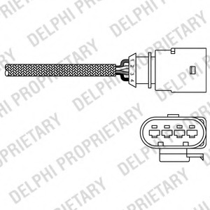 ORIGINAL DELPHI LAMBDASONDE AUDI VW SEAT SKODA