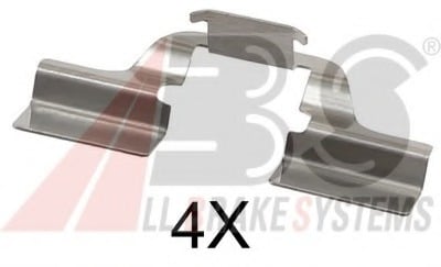ABS 1749Q Disc Brake Pads Accessory Kit