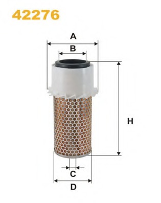 WIX Filters 42276 AIR Filter