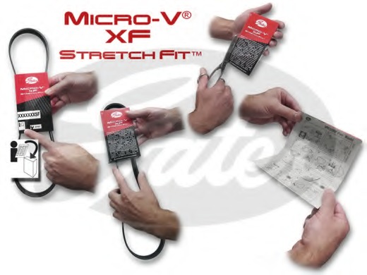 GATES 6PK780 Micro-V Xf Ribbed V-Belt