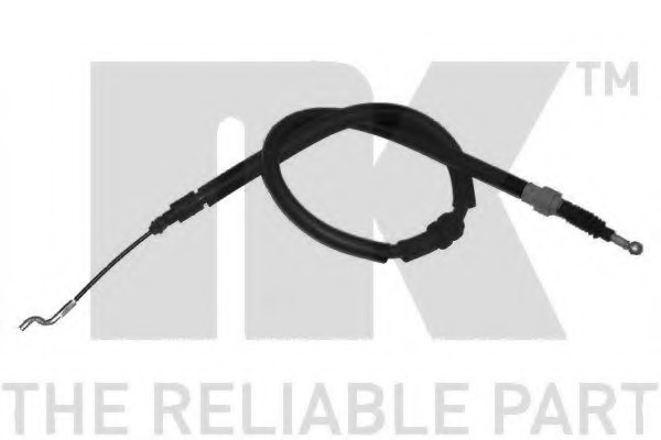 parking brake Metzger 10.7393 Cable
