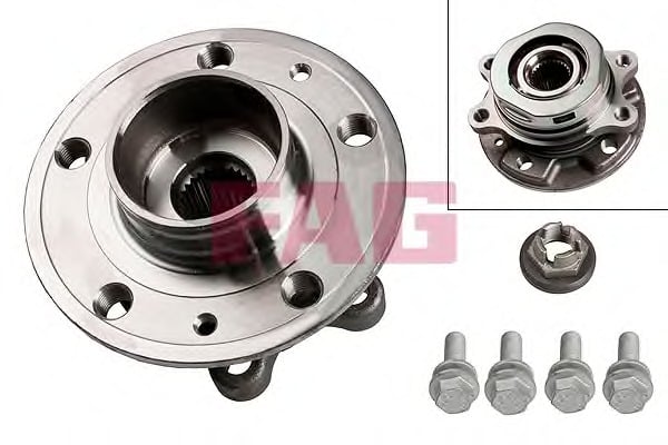 Renault Laguna Mk3 Coupe 11//2008-2012 Front Wheel Bearing Hub With ABS