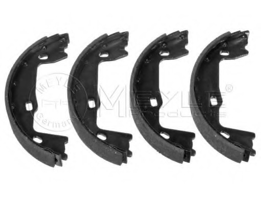 MFR147 MINTEX Brake Shoe Set parking brake rear