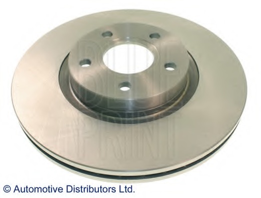Genuine Comline 5 Stud Front Vented Brake Discs ADC1227V