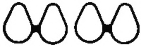 intake manifold 773.280 ELRING Gasket