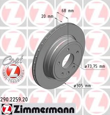 Delphi BG3542 Brake Disc