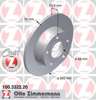 TRUSTING DF710/ Brake DISCS