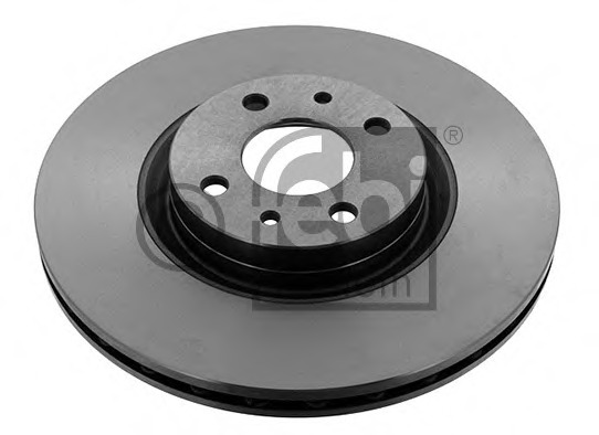 QH BDC3766 Front Axle Internally Vented Brake Disc