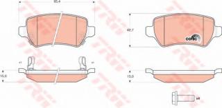 QH BP1365 Brake Pad Set