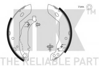 MINTEX MFR217 Brake Shoe Set