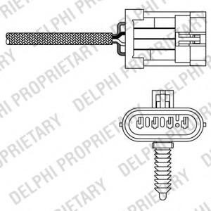 Lambdasonde OPEL VAUXALL DELPHI ES10791-12B1