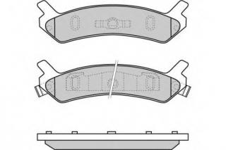 Rear Genuine Hyundai 58201-33A00 Disc Brake Pad Kit