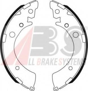 Brake Shoes GS8559 TRW Set 04431S5SE01 43053SM4A00 43153SM4A01 43154S10A01 New