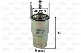 UFI Filters 24.413.00 Diesel Filter 