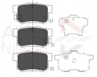 disc brake MAPCO 6529 Brake Pad Set