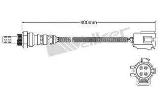 Oxygen Sensor-Walker OE Walker Products 250-24942