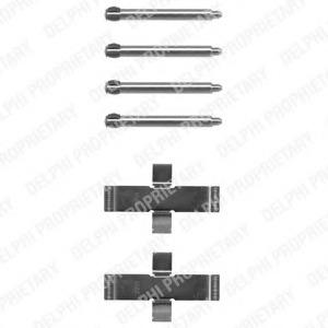 Delphi LX0070 BRAKE PAD FITTING KIT