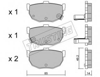 TRUSTING 681/ / 0/ Brake Pads
