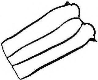 cylinder head cover Reinz 71-33846-00 Gasket