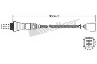 OZA669-EE49 NGK95698 O2 Sensor NTK Lambda Sensor