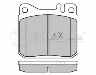 FEBI 16057 BRAKE PAD SET DISC BRAKE Front