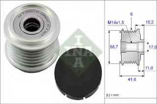 Alternator Freewheel Clutch