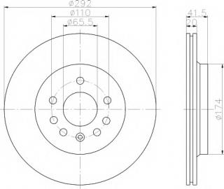 Piduriketas MINTEX MDC1675