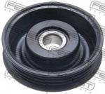 Rolo tensor, correia trapezoidal estriada