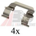 Kit de acessórios, pastilhas de travão