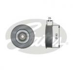 Rolo tensor, correia trapezoidal estriada