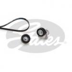 Jogo de correias trapezoidais estriadas