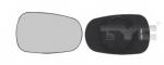 Door mirror glass base
