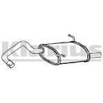 Panela de escape traseira