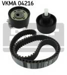 Pulley kit with timing belt