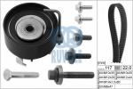 Pulley kit with timing belt