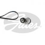 Jogo de correias trapezoidais estriadas