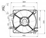 Ventilador, refrigeração do motor