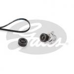 Jogo de correias trapezoidais estriadas